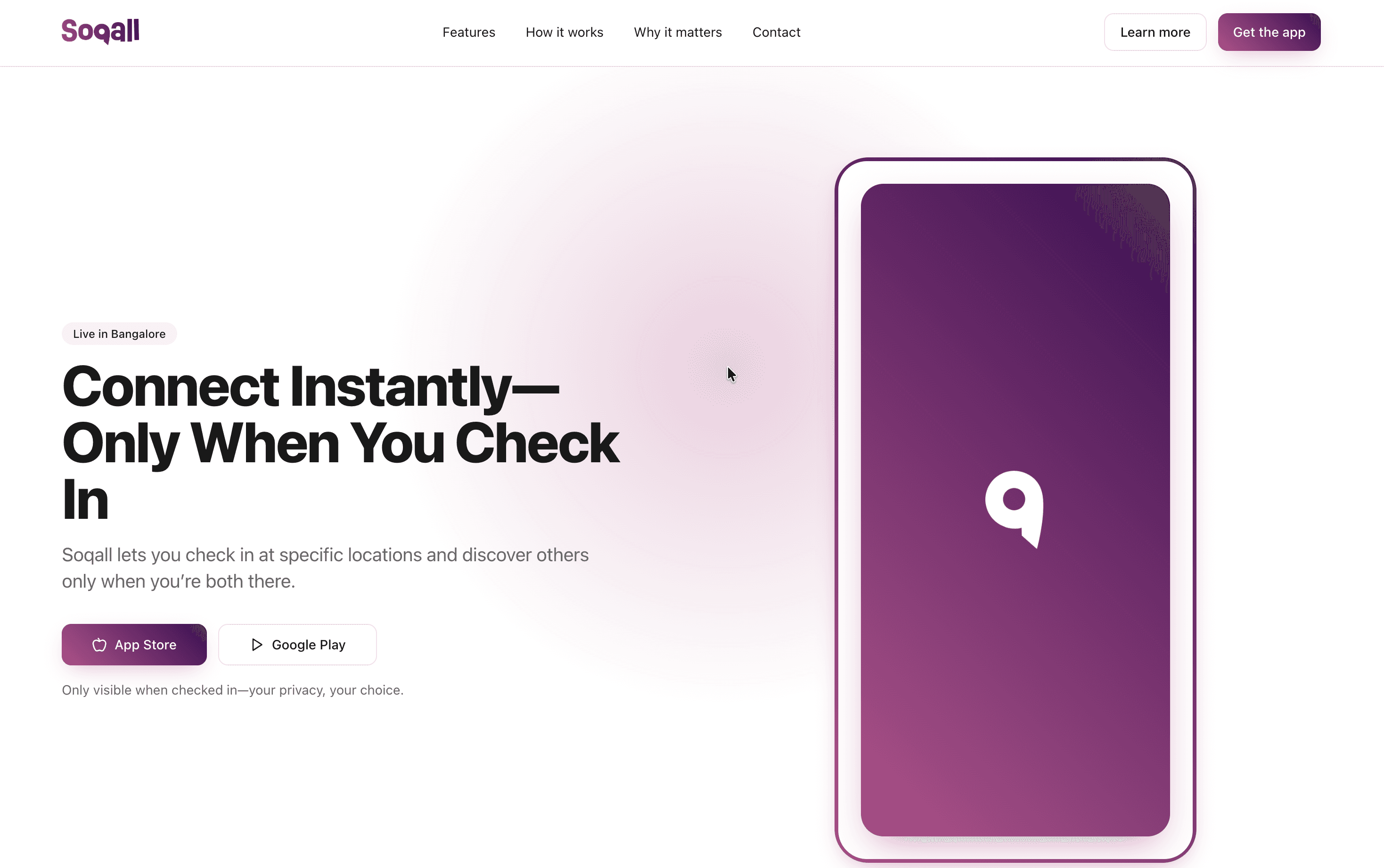 Soqall App Mockup